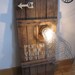 the wall hanging lamp: Saloon