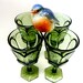 Vintage Green Goblets