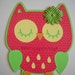 Owl Handmade Birthday Card
