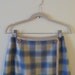 Pendleton Plaid Wool Wrap Skirt S 26 Waist