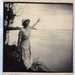Beautiful Painting like ANTIQUE PHOTO of Woman by the waters Edge Waving