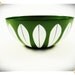 8'' Cathrineholm Lotus Green Enamel Bowl