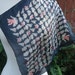 A Knight in Shining Armor / Black Chiffon Scarf / Square 16 x 16
