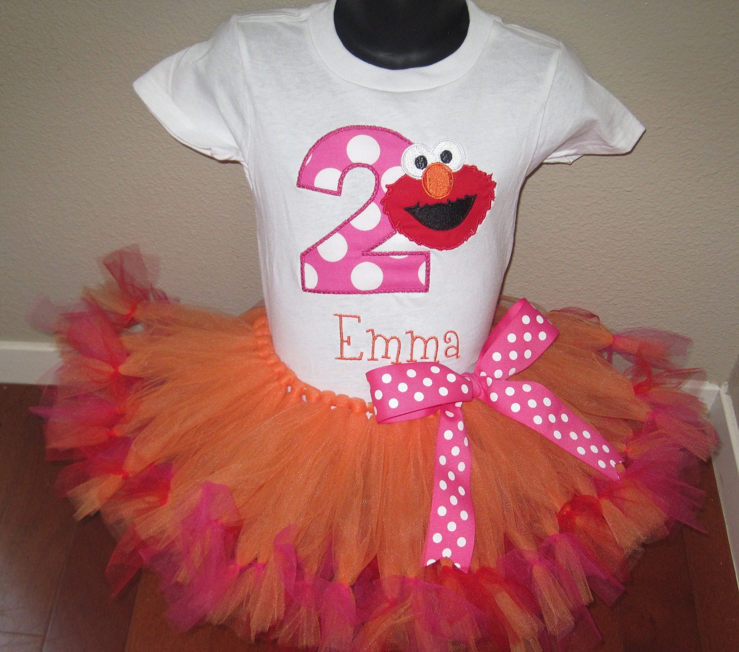 Download Personalized Elmo Birthday Shirt by TheTinyCloset on Etsy