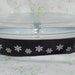 Pyrex Black Snowflake Split Dish