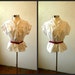 Set of Two Cute Summer Tops / 80s Hipster Clothes / Size L XL