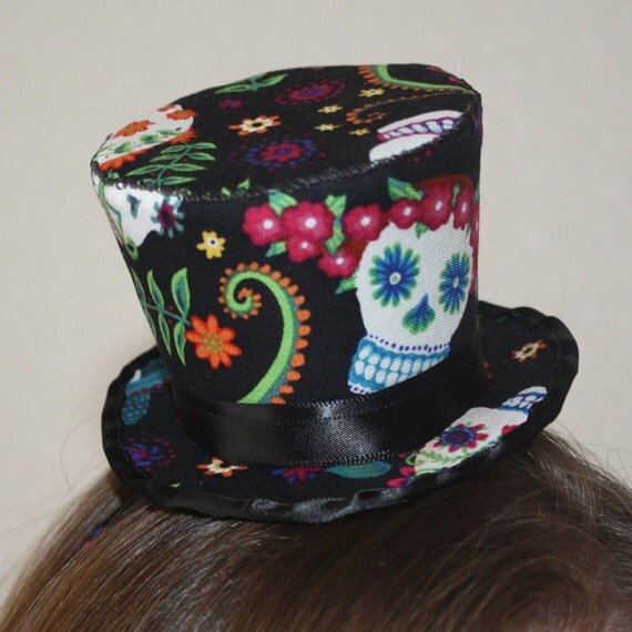 day of the dead top hat fascinator day of the dead top hat fascinator