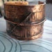 Fold Formed Copper Cuff with a nice Dark Patina