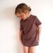 RESERVED LISTING for Candy - Raspberry Mango and Coconut long beach t shirts size 3-4yrs