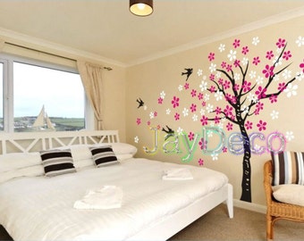 purple tree wall decal purple tree wall decal