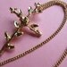 RESERVED for MARY CHRISTINE - Vintage Gold Cross of Roses Pendant Necklace
