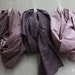 handprinted handdyed cotton scarf
