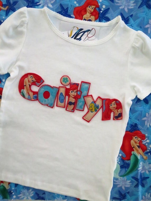 personalized mermaid shirt