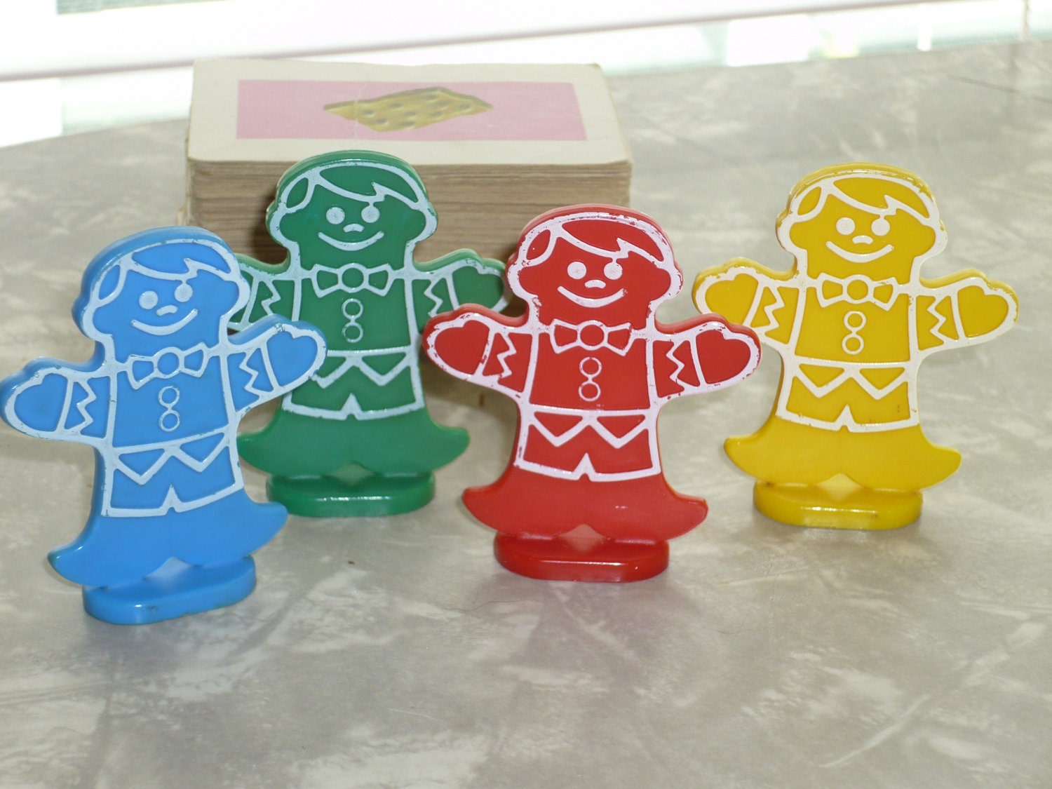 Vintage Candy Land Game Pieces for Mixed Media