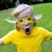 Mask.... "Star mask".... silver/yellow
