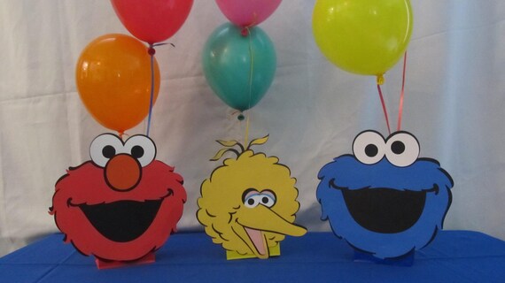 Sesame Street Party Centerpiece