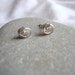Bird Nest Silver Wire Earrings