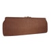 Oversized Clutch in Neutral Beige / Evening Bag with Attached Coin Purse in Burlap Material