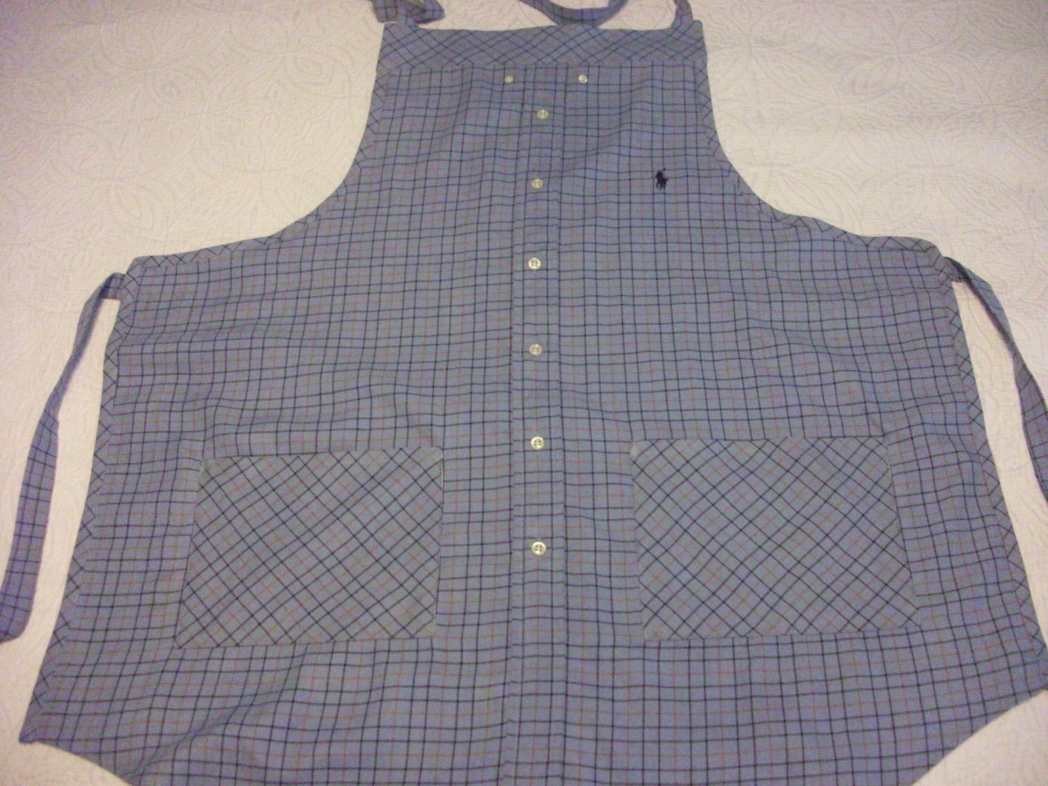 Apron Pattern Using A Man S Shirt | this mans dress shirt apron from recycled mans dress shirt Apron Pattern Using A Man S Shirt | this mans dress shirt apron from recycled mans dress shirt