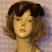 50's Dark Mink Veil Hat