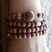 Uplifting 108 Mala wrap bracelet or necklace with Genuine Rosewood and Goldstone, Reiki charged, Free shipping