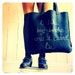 I like big books & I cannot lie... book bag tote. LAST ONE.
