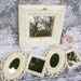 Creamy White Distressed Mirror Set, Collection of 5 Accent Mirrors, Shabby Chic Decor, Wall Gallery, French Country Decor