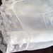 Vintage Wedding Hanky Snow White. Sheer & Flouncy with 2 Rows of Floral Lace. EXCELLENT, Near MINT