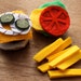 Felt Play Food - Cheeseburger and Fries