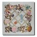 Needlepoint Sea Shell Canvas - Shells with Cris-Cross Rope