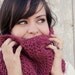 Brae Cowl - Antique Rose