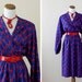 1980s Secretary Dress / 80s Giraffe Novelty Secretary Dress // American Safari