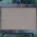 Brown Barnwood Frame with Corkboard