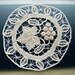 3-D Grape Vine Crocheted Doily Wheel