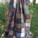 Rustic Rag Quilt Throw - Free Shipping