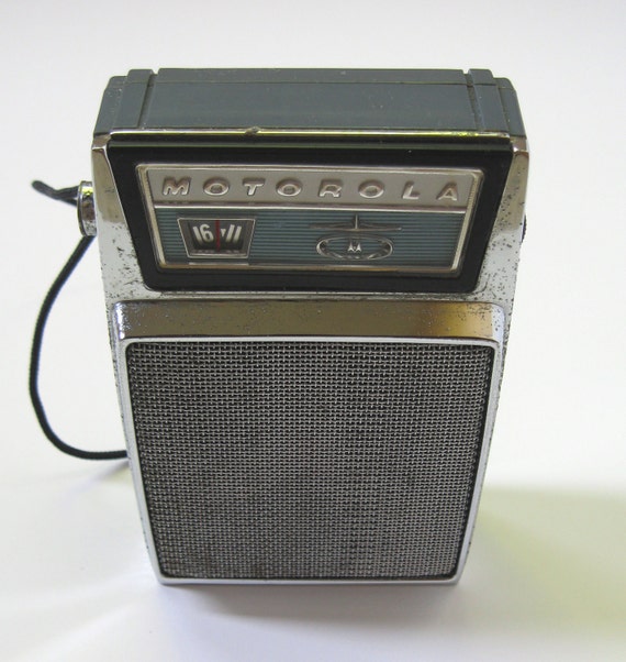 vintage aqua ge radio transistor