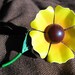 Cute Vintage Enamel Buttercup Pin