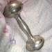 Silver Plated Vintage Baby Rattle