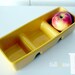 20% OFF SALE - Bright Yellow Ceramic Vegetable or Dip Tray - Party Platter - Veggie Tray - Vintage Kitchen