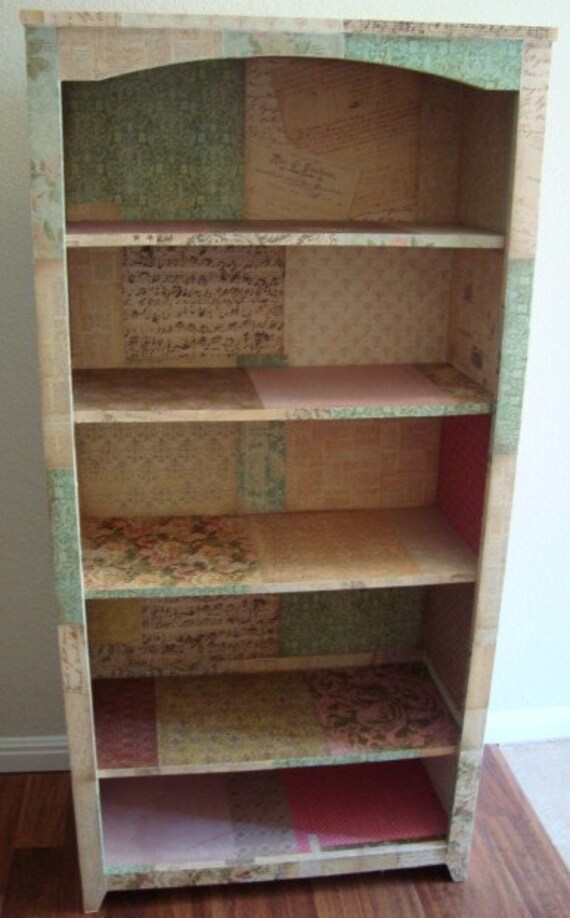 Items similar to Decorative Bookcase / Shelf on Etsy
