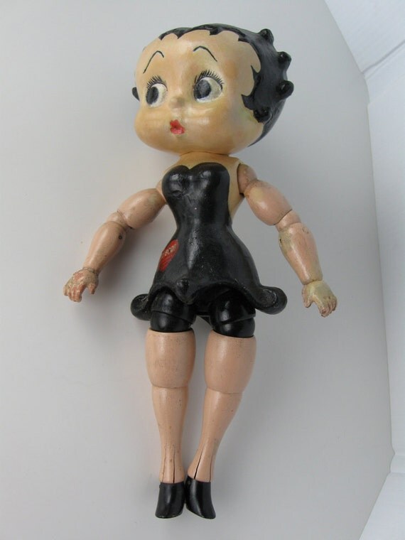 betty boop doll black dress