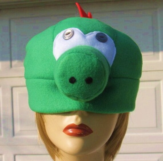 Super Smash Bros beanie hat Yoshi Hat Halloween by AnimeHatmania