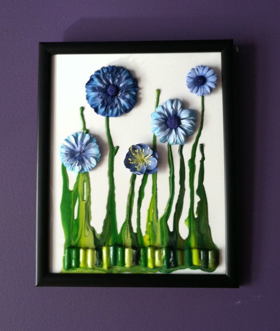 Blue Petals 8 x 10