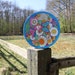 Flower power cookie box - Collectible 60s / 70s print Daisy by Ivan Ripley