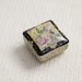 Vintage Peacock Miniature Trinket or Jewelry Box