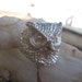 Silver Owl Ring