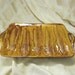 Rectangle Tray with Raised Ears of Corn on the Cob by California USA Pottery C 2 in Colors of Yellow and Brown