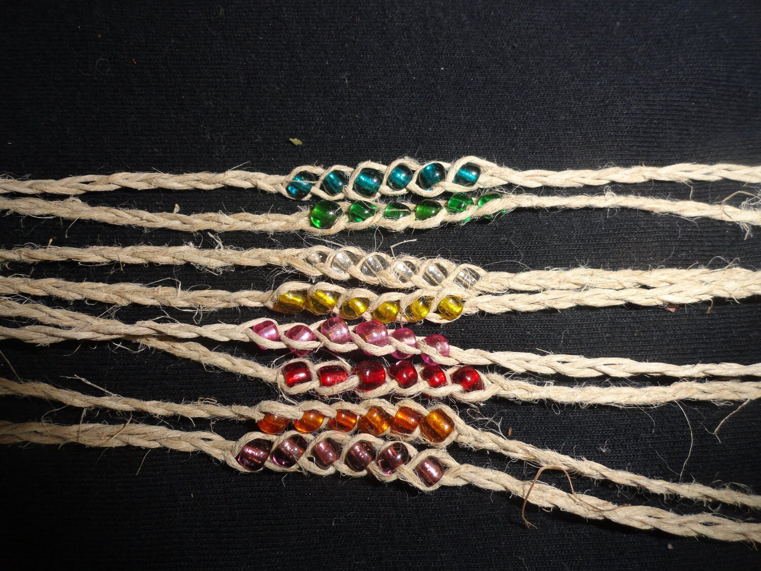 Hemp wish bracelet Clearance