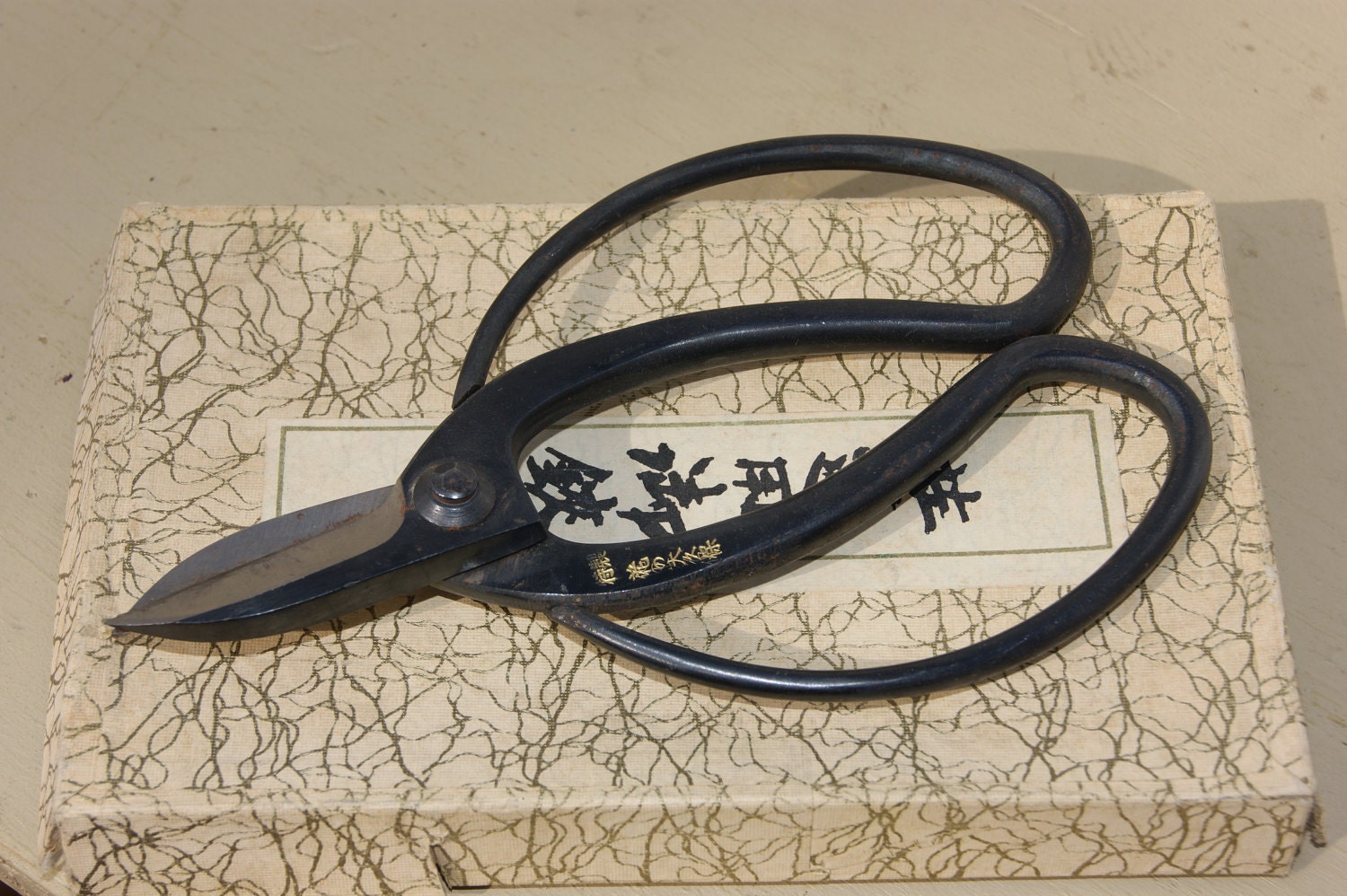 Old Japanese Bonsai Scissors Shears