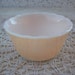 Fire King Peach Lustre Small Bowl